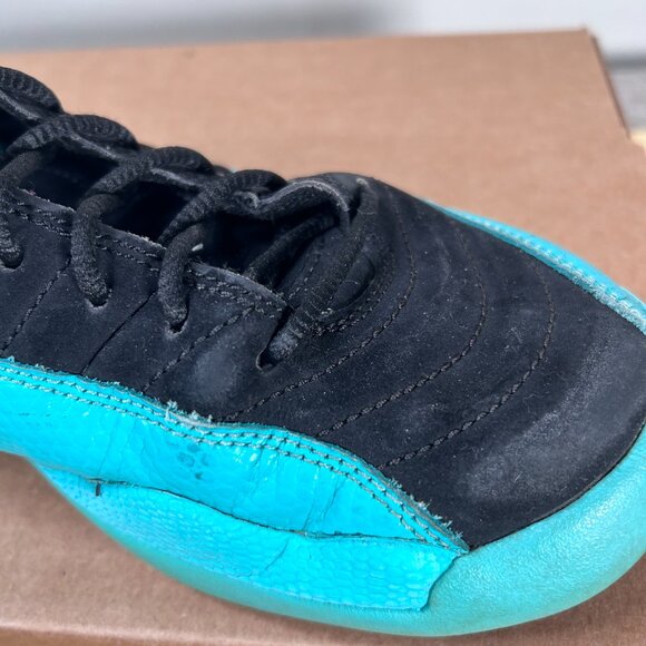 Jordan 12 Retro Hyper Jade Sneaker Shoes (GS) Kids 6.5Y 510815-017 - Picture 15 of 16